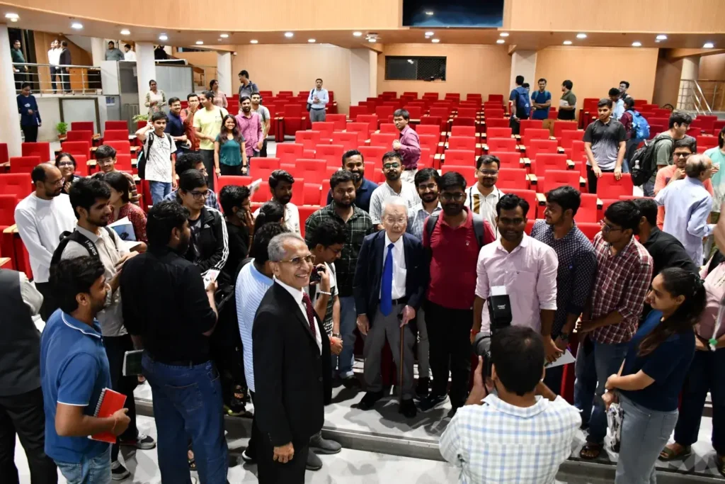 Photo of participants after invited lecture together with Dr. Tsuji