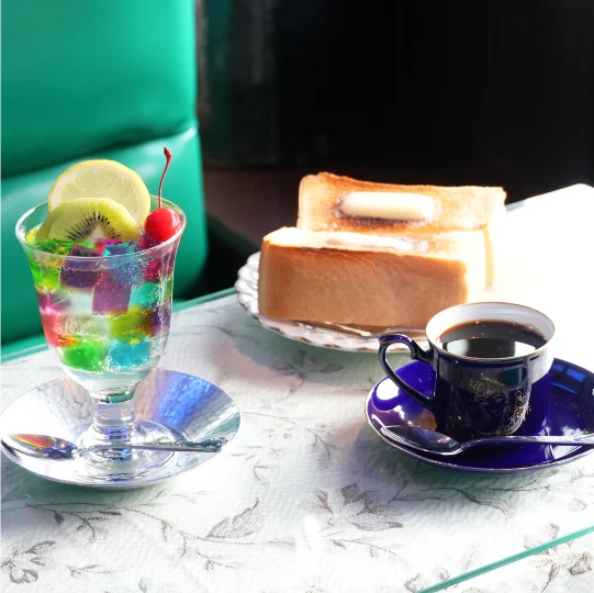 Café Soirée - Jelly punch, butter toast, and house-blend coffee