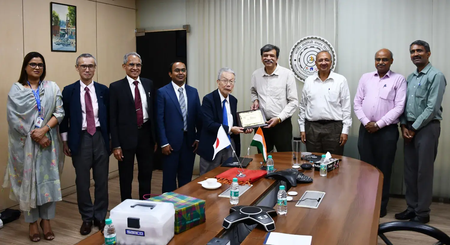 Samco Inc. and IIT Delhi Commemorative Photo