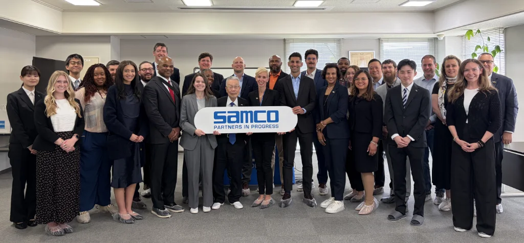 Group photo with VCU EMBA Students